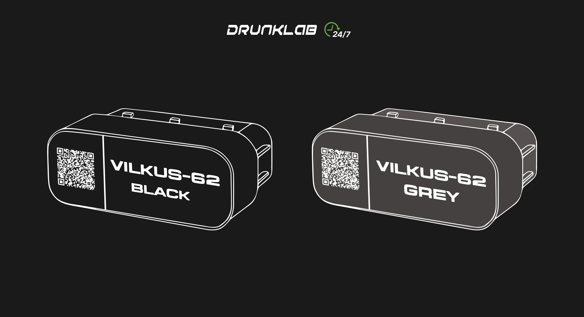 VILKUS-62 Black and Grey