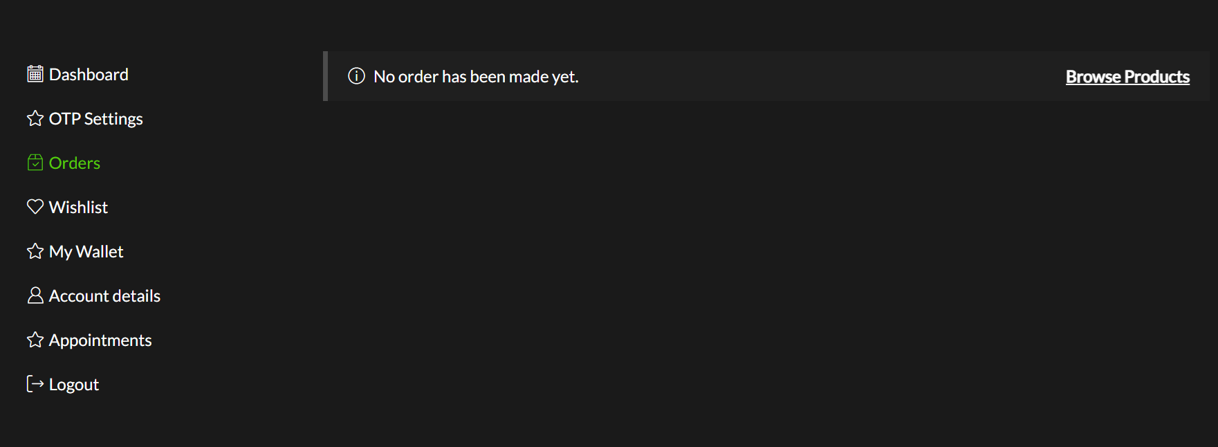 View order details, totals, and tracking information in your DL.ge store account